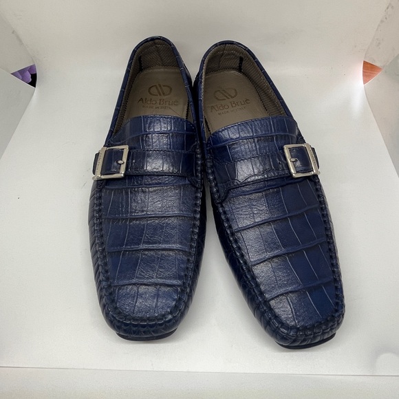 Aldo Brue Other - Aldo Brue Men's Navy Loafers size 40
